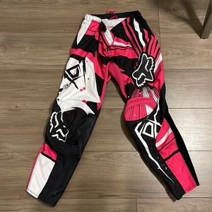 Womans Fox racing motocross pants